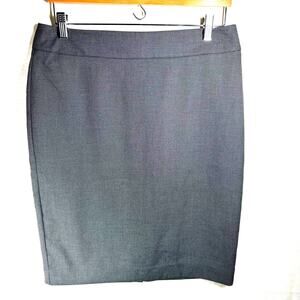 *New ANN TAYLOR Pencil Skirt Size 8 Neutral Minimalist Business Casual Workwear